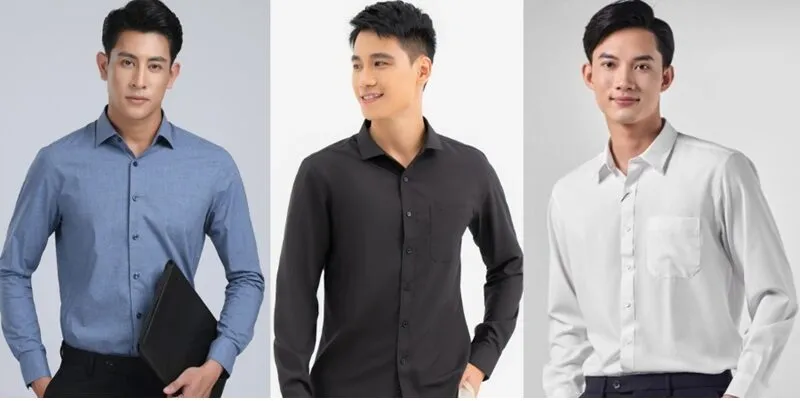 Cách chọn áo sơ mi nam chuẩn form theo dáng người nhờ mẹo