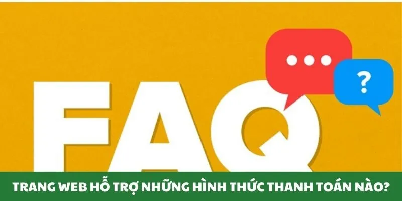 Trang Web hỗ trợ nhiều hình thức thanh toán khác nhau
