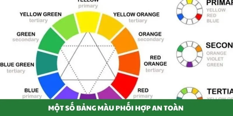 Một số bảng màu phối hợp an toàn